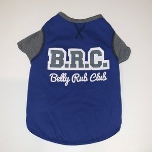 Puppy Short Sleeve Pullover ‘Belly Rub Club’ Top